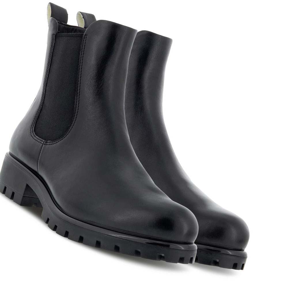 Women's Ecco Modtray Chelsea Boots Black | SG 15BEX